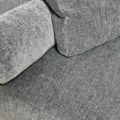 Walter Knoll Daybeds & Recamieren|Recamiere Jaan Living 782-15 EOOS Stoff Doux Granite Grau Gestell Aluminium