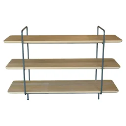 Rolf Benz Regale|Regal 931 Eiche Farblos Lackiert Gestell Stahl Glatt Lackiert Matt Umbragrau RAL 7022