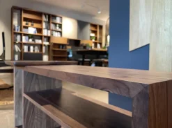 Rolf Benz Regale|Regal 60 Sina 906 203 Amerikanischer Nussbaum Farblos Lackiert Inklusive Tablett