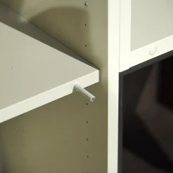 Kettnaker Regale|Regal Alea Lack Kiesel Grau Weiß Und Eiche Nero Schwarz Inklusive Einteilung