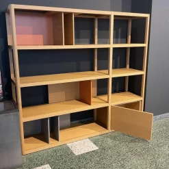 Treku Regale|Regal Kai Eiche Kai Light Lackiert In Blau Und Rotbraun