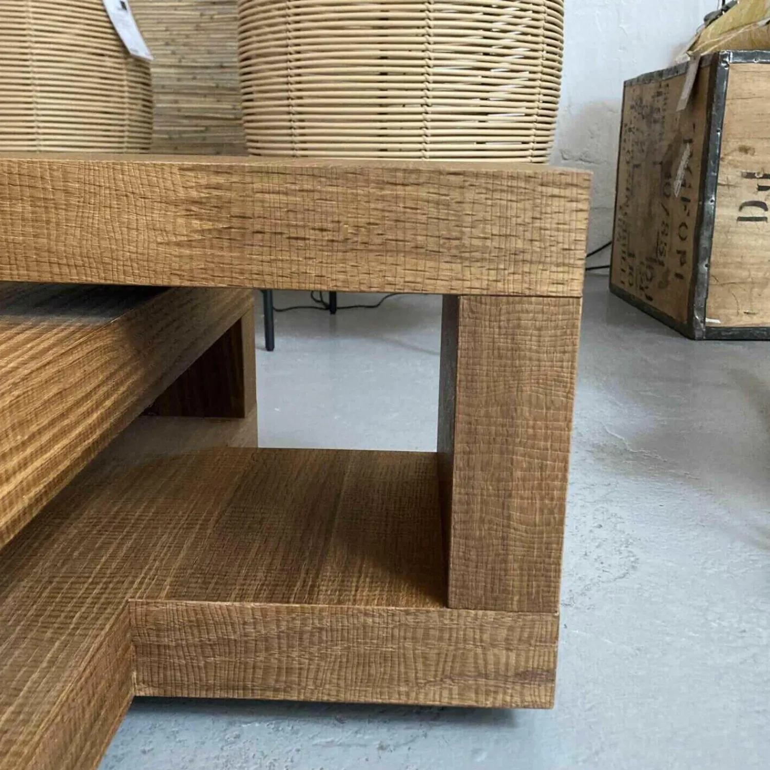 Cubit Regale|Regal Liberia Qubit in Eschenholz Schwarz Gebeizt