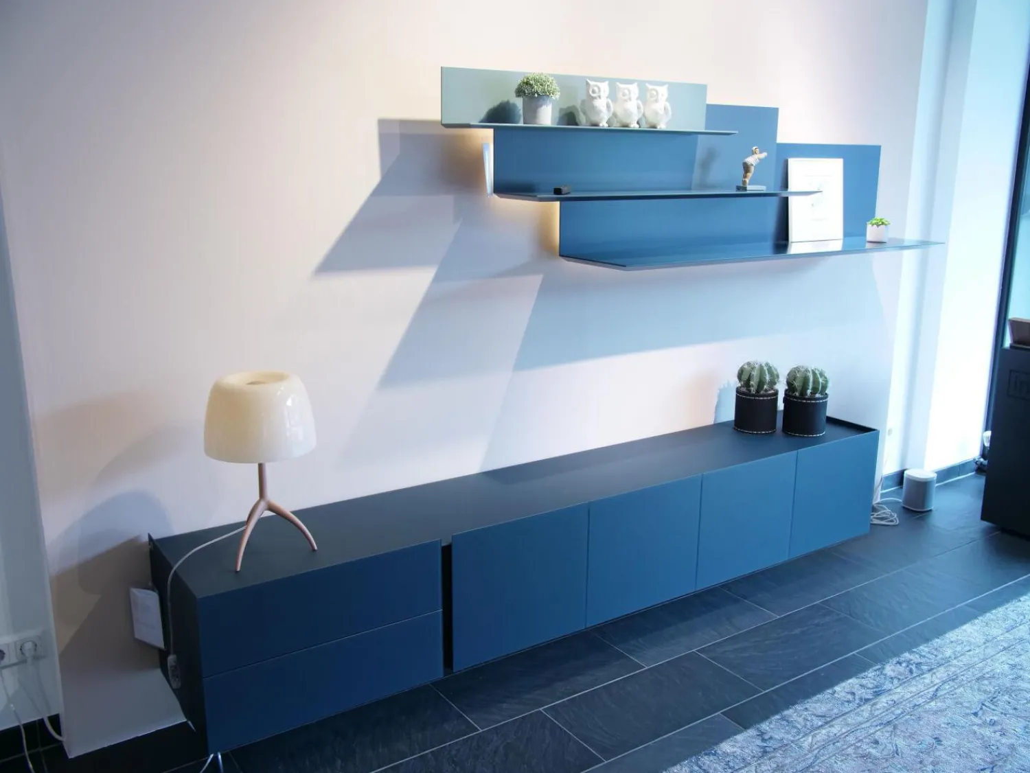 Interlübke Kommoden & Sideboards|Regal Lilu 160b Navy M83 120b Atlantic M82 100b Laguna M80 Blau In Verschiedenen Tönen Ohne Sideboard