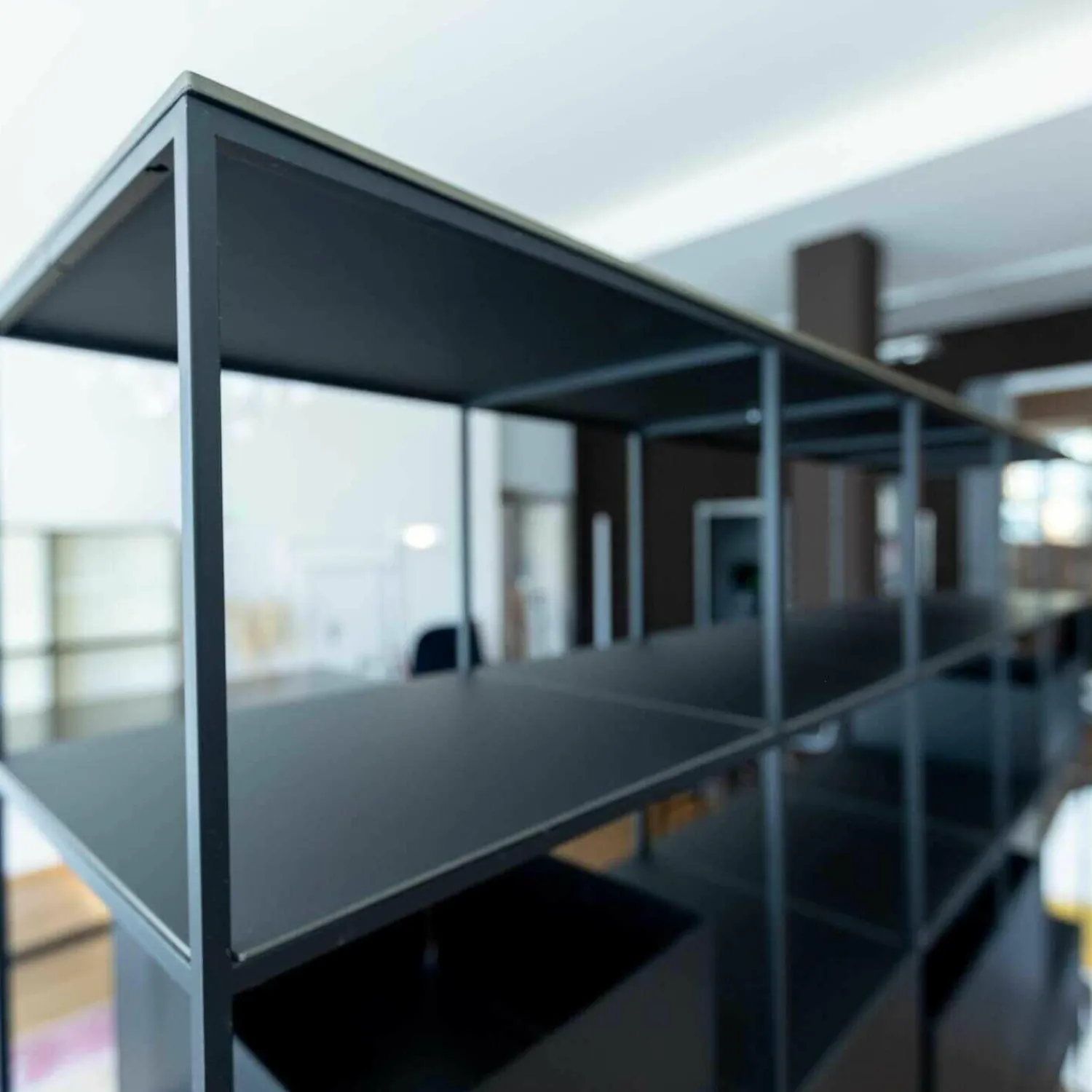 Extendo Regale|Regal Metall Fenix Schwarz mit Schüben