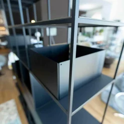 Extendo Regale|Regal Metall Fenix Schwarz mit Schüben