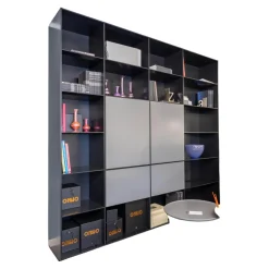 Piure Regale|Regal Nex Pur Box Stehend Lack Matt Schwarz Und Lack Matt Grau