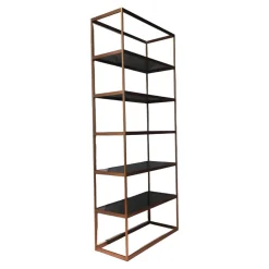 Eichholtz Regale|Regal Omega Gebürstetes Messing Finish Inklusive Glasplatten