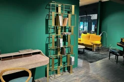 Baxter Regale|Regal Rafiki Messing Farbe Gold