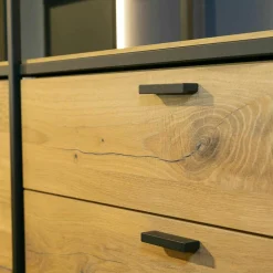 Schöner Wohnen-Kollektion Regale|Regalelement Schöner Wohnen Line Massivholz Eiche Rustico Hell Geölt