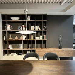 Anrei Wohnwände & Tv-Lowboards|Regalkombination Mit Lowboard Aus Bergfichte Gebürstet Steingrau