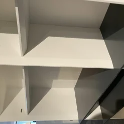 Interlübke Regale|Regalsystem Grid Lack M03 Schneeweiß Und M21 Anthrazit