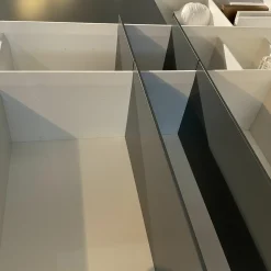 Interlübke Regale|Regalsystem Grid Lack M03 Schneeweiß Und M21 Anthrazit