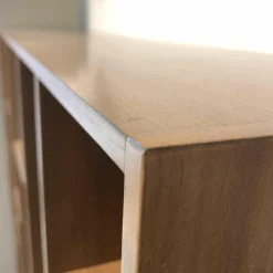 Ligne Roset Regale|Regalwand Book & Look Grau Holz Lackiert