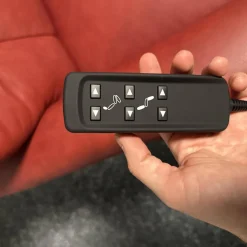 himolla Relaxsessel|Relaxsessel 7068 Cumulus Mini Leder 27 Eleganza Campari Rot Mit Elektrischer Verstellung Inklusive Akku