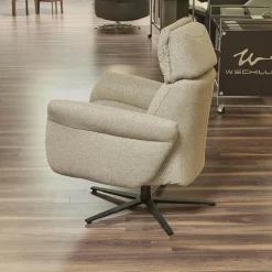 himolla Relaxsessel|Relaxsessel 7150 Easy Swing Stoff Bodyflux 8 Farn Sternfuß Pulverbeschichtet Anthrazit