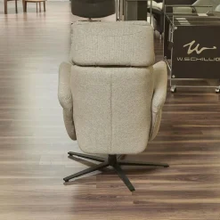 himolla Relaxsessel|Relaxsessel 7150 Easy Swing Stoff Bodyflux 8 Farn Sternfuß Pulverbeschichtet Anthrazit