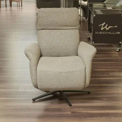 himolla Relaxsessel|Relaxsessel 7150 Easy Swing Stoff Bodyflux 8 Farn Sternfuß Pulverbeschichtet Anthrazit