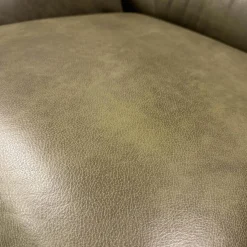 WK Wohnen Relaxsessel|Relaxsessel 683 Haily Lift Up Leder Polo 1102 Grün 5 Stern Fuß Stahl Schwarz Mit Aufstehhilfe