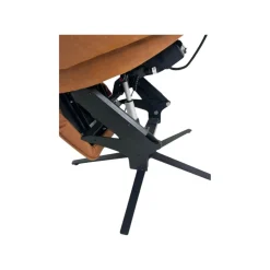 himolla Relaxsessel|Relaxsessel 7162 S Lounger Stoff 13 Nevada Cognac Braun Sternfuß Schwarz Inklusive Aufstehhilfe