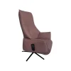 himolla Relaxsessel|Relaxsessel 7911 S Lounger M Leder 27 Leonessa Lachs Braun Sternfuß Anthrazit Pulverbeschichtet Drehbar