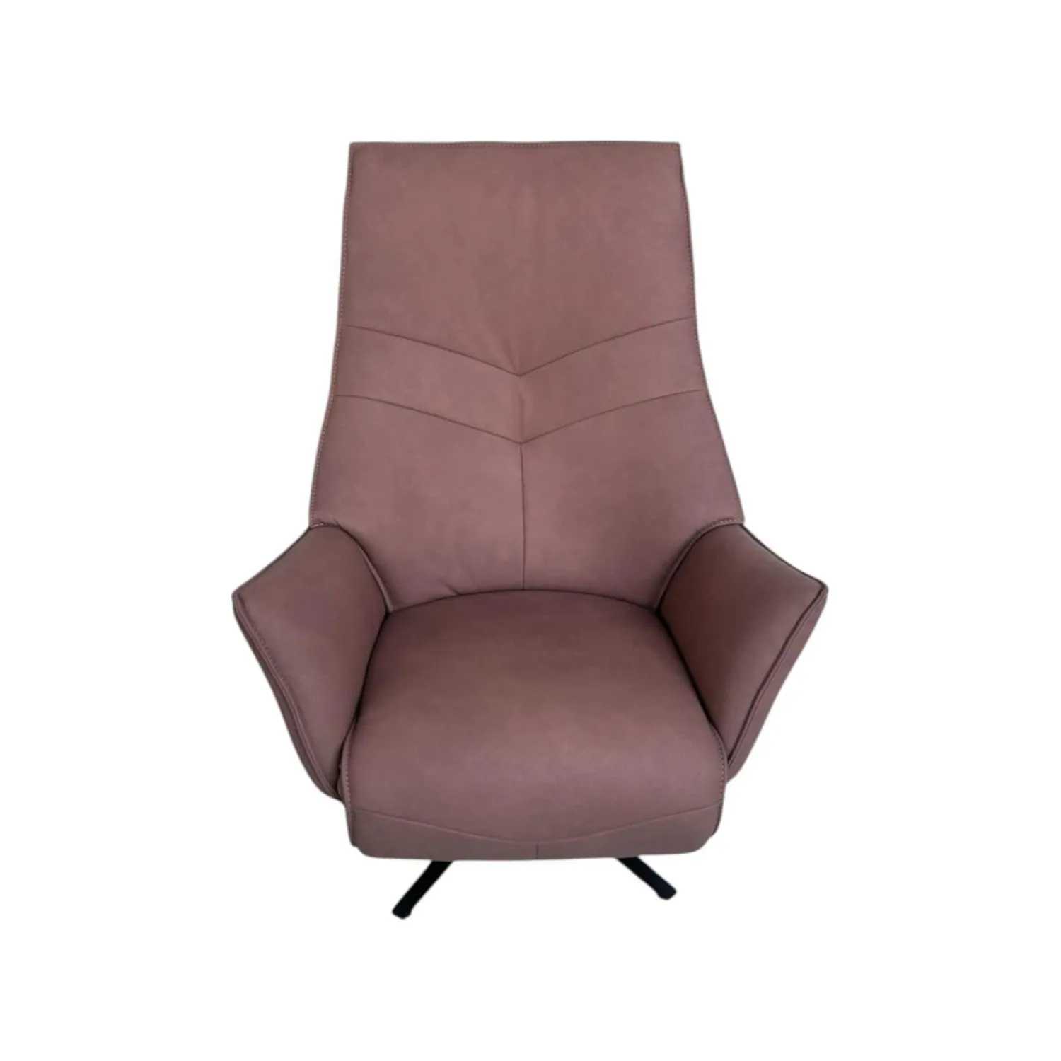 himolla Relaxsessel|Relaxsessel 7911 S Lounger M Leder 27 Leonessa Lachs Braun Sternfuß Anthrazit Pulverbeschichtet Drehbar