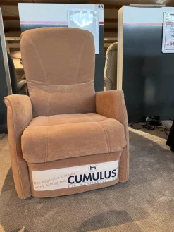 himolla Relaxsessel|Relaxsessel 7568 Stoff Nougat Braun mit motorischer Verstellung