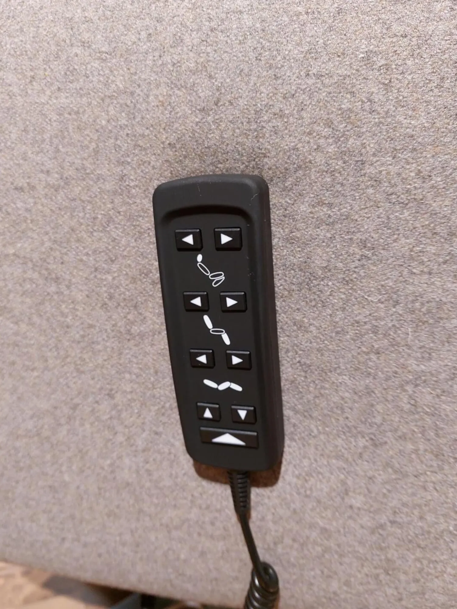 himolla Relaxsessel|Relaxsessel 7911 Type 26U Z60 Außen Stoff Delfin Beige Grau Innen Leder Sofa Nappa Shadow Grau Sternfuß Edelstahloptik Mit Verstellungen 3 Motorisch