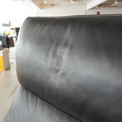 Berg Furniture Relaxsessel|Relaxsessel Ceto Leder Schwarz Gestell Edelstahlring Und Schwarzes Leder Manuell Verstellbar