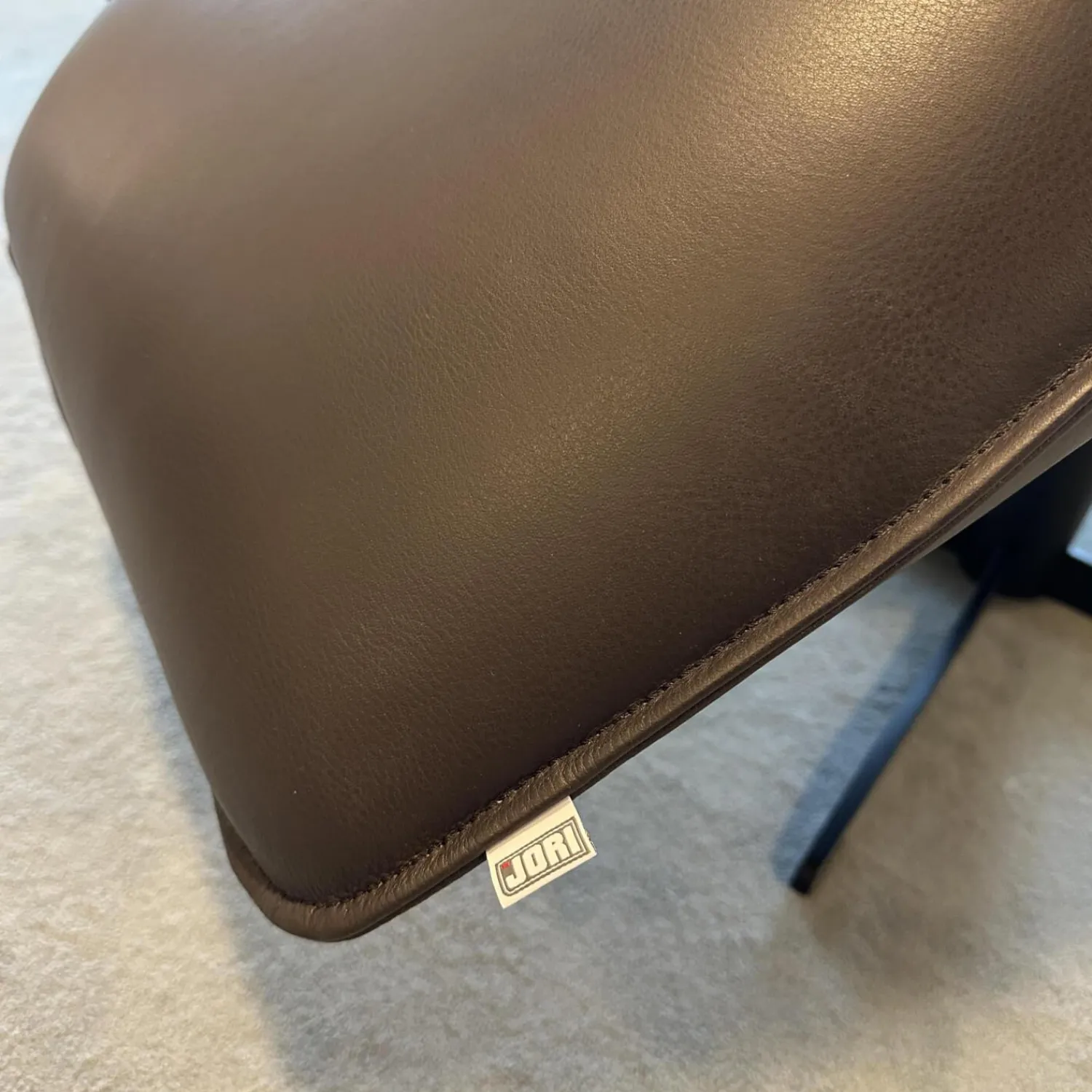 Jori Relaxsessel|Relaxsessel Daydreamer JR 7450 Leder Lipando Fondente Braun 4 Stern Fuß Gewellt Schwarz Stufenlos Verstellbar