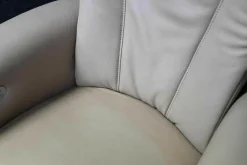 Hukla Relaxsessel|Relaxsessel Heiko Leder Belvita 59 Linen mit Elektrischer Relaxfunktion