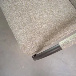 Jori Relaxsessel|Relaxsessel Mensana Medi Mono-Move Stoff Vivid 05 Beige Füße Bronze mit Verstellung