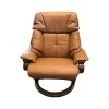 himolla Relaxsessel|Relax-Sessel Modell 7124 Zerostress in Echleder mit erhöhtem Untergestell und Funktionen