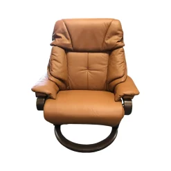 himolla Relaxsessel|Relax-Sessel Modell 7124 Zerostress in Echleder mit erhöhtem Untergestell und Funktionen