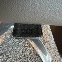 Jori Relaxsessel|Relaxsessel Multi-Move Mini Yoga Leder Konia Bronzo Armlehne Mit Leder Bezogen gestell 5-Sternfuß Ellips Alu Chrom