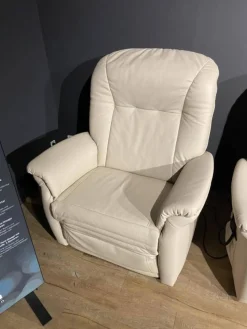 himolla Relaxsessel|Relaxsessel Orthosedis 7706 27 T Leder 24 Longru Nebel Ergonomie King Size XXL