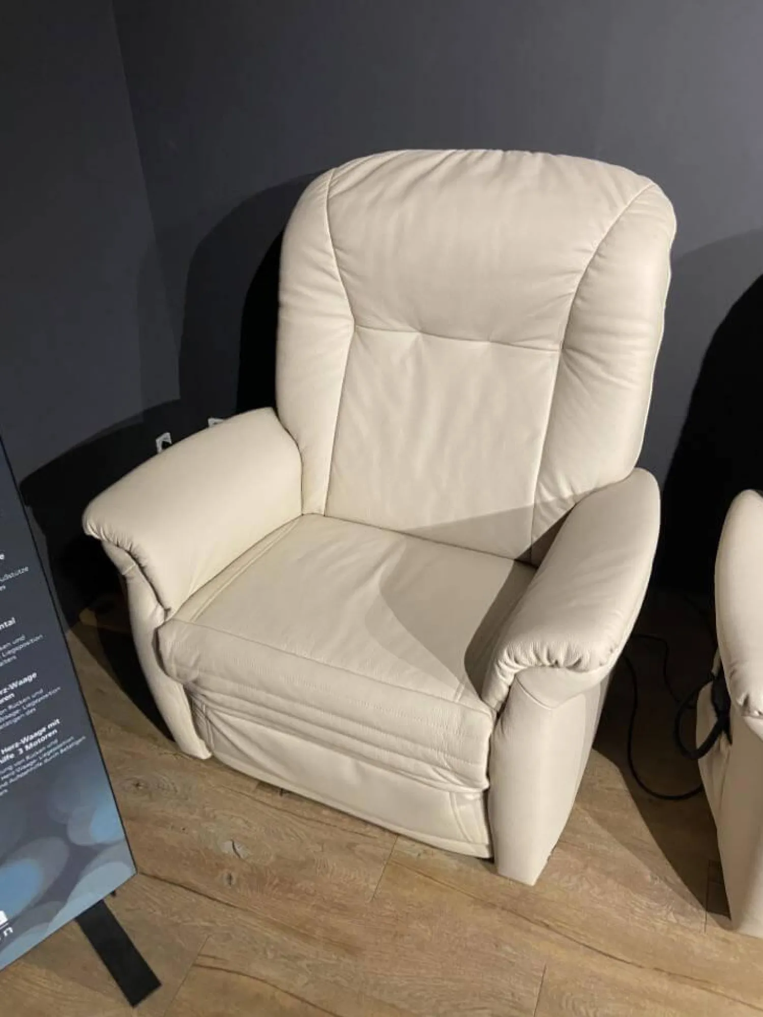 himolla Relaxsessel|Relaxsessel Orthosedis 7706 27 T Leder 24 Longru Nebel Ergonomie King Size XXL