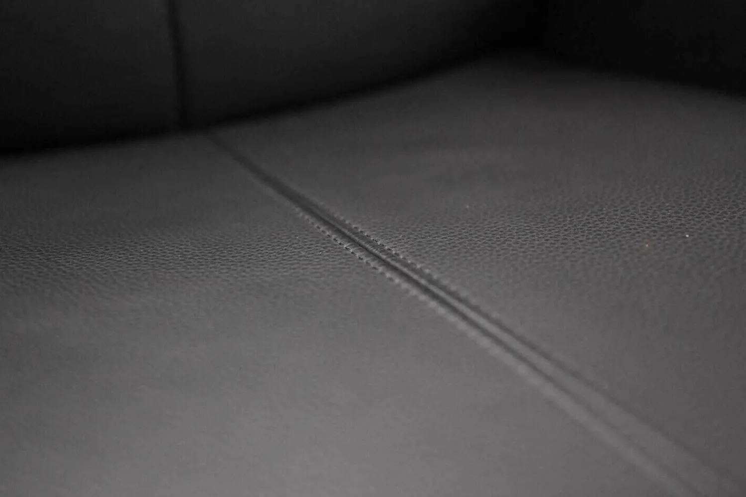 Gealux Relaxsessel|Relaxsessel Primo Leder Polo Schwarz mit Verstellfunktion