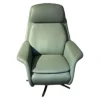 Stressless Relaxsessel|Relaxsessel Sam Leder 94 Paloma Fog 37 Grün mit elektrischer Relaxfunktion
