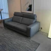 Musterring 2-Sitzer-Sofas|Relaxsofa MR1300 Leder Vivre Grau mit beidseitiger Relaxfunktion