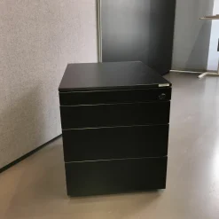 Vario Regale & Container|Rollcontainer Versa-S Schwarz