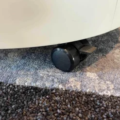 Schönbuch Kommoden & Sideboards|Rundkommode Conga in Lack Elfenbein mit 1 Schubkasten und 1 Offenem Fach