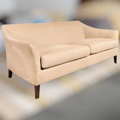 Bielefelder Werkstätten 2-Sitzer-Sofas|Saloni Sofa 2/80 Stoff Jack BW1638-121 Beige
