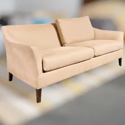 Bielefelder Werkstätten 2-Sitzer-Sofas|Saloni Sofa 2/80 Stoff Jack BW1638-121 Beige