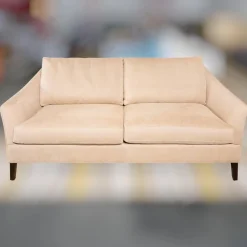 Bielefelder Werkstätten 2-Sitzer-Sofas|Saloni Sofa 2/80 Stoff Jack BW1638-121 Beige