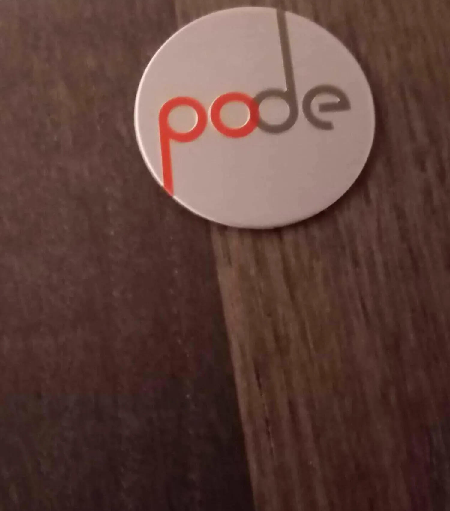 Pode Couchtische|Salontisch Tripod Massivholz Eiche Pinegrey Gestell Grau Lackiert