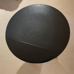 DEDON Loungemöbel|Schaukelstuhl Mbrace Stoff A 264 Cool Sage Grau Gestell Aluminium Füße Massivholz Teak Inklusive Beistelltisch