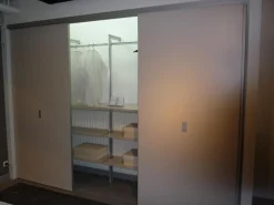 ARSnova Kleiderschränke|Schiebetüren für Kleiderschrank Delta Eurodekor Sandbeige U156ST2