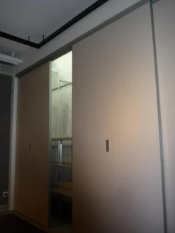 ARSnova Kleiderschränke|Schiebetüren für Kleiderschrank Delta Eurodekor Sandbeige U156ST2