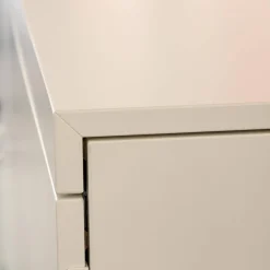 WernerWorks Kleiderschränke|Schiebetürenschrank Basic Cap Melaminbeschichtet Weiß Mit Schiebefronten Grifflos