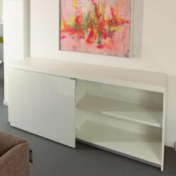 WernerWorks Kleiderschränke|Schiebetürenschrank Basic Cap Melaminbeschichtet Weiß Mit Schiebefronten Grifflos